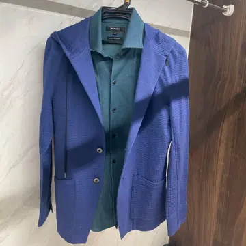 MICHEL KLEIN 후드티 자켓 7부 소매 셔츠 L 사이즈 세트