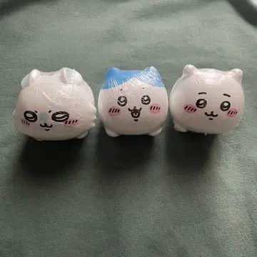 치이카와 (먼작귀) 저금통 캡슐 토이 3개 세트