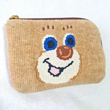 새상품 페이러 도업 테디 코인 카드 케이스 소품함 L자 파우치