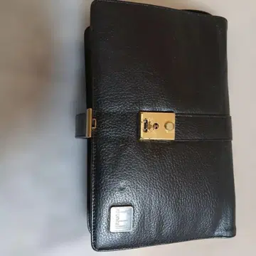 dunhill 블랙 클러치백