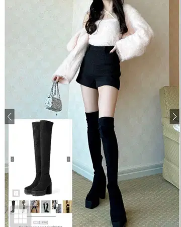 청키힐 니하이 부츠[gd1174]