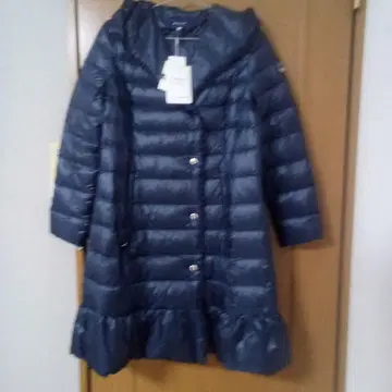 M'S GRACY 네이비 롱 코트