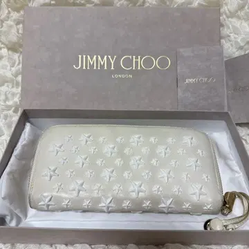 JIMMY CHOO 장지갑 화이트