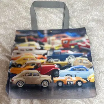 새상품급 MARON BOUILLIE 미니카 패턴 토트백