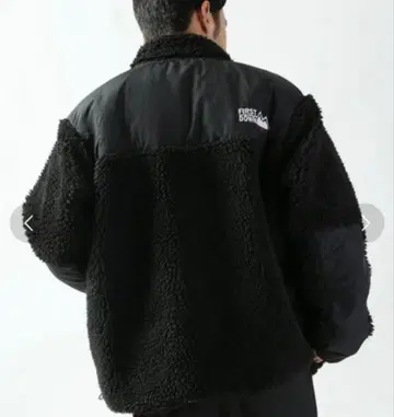 FIRST DOWN 퍼스트 다운 보아 플리스 블루종 새상품급