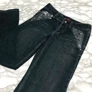 새상품급 TO BE CHIC 데님 키라키라 y2k 갸루 archive