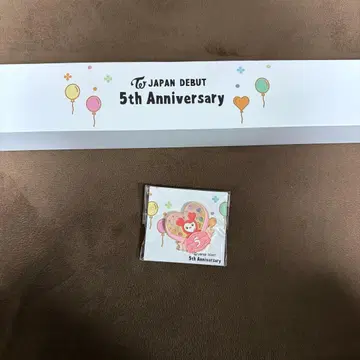 TWICE 채영 5thAnniversary 패브릭 포스터 & 배지