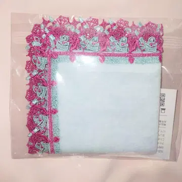 친자와 레이스 25ans 한정판 손수건 색스 블루 미개봉 새상품