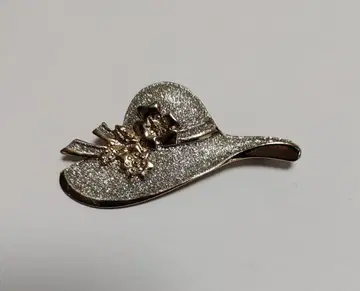 브로치 빈티지 모자 쇼와 레트로