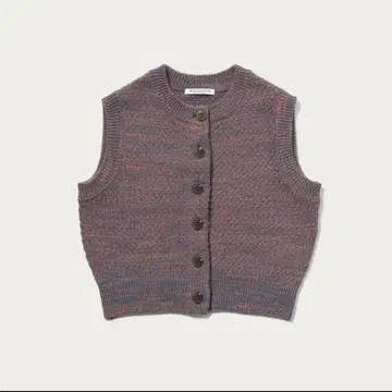 BEAUTY&YOUTH UNITED ARROWS 프론트 버튼 니트 베스트