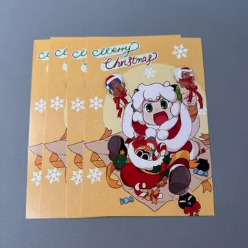 애니메디아 2026년 1월호 애니메이트 특전 라오헤이 전기 2 엽서 4종