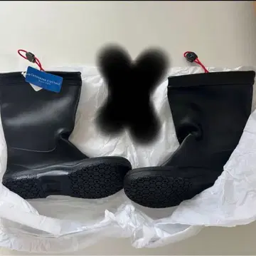 캐서린 코티지 접이식 레인부츠 24cm 블랙