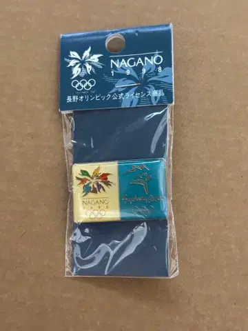 나가노 올림픽 ~ 시드니로 파랑 핀 배지
