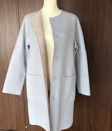 레리안 리버서블 노카라 코트