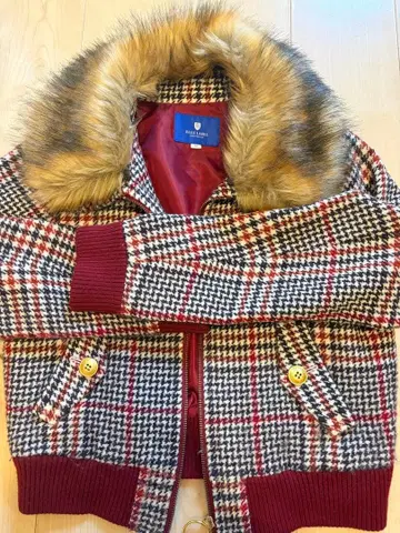 BLUE LABEL 체크 무늬 자켓 38 사이즈