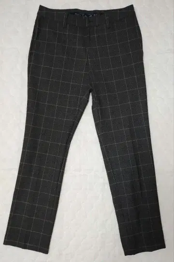 23구 골프 체크 무늬 팬츠 사이즈 W82