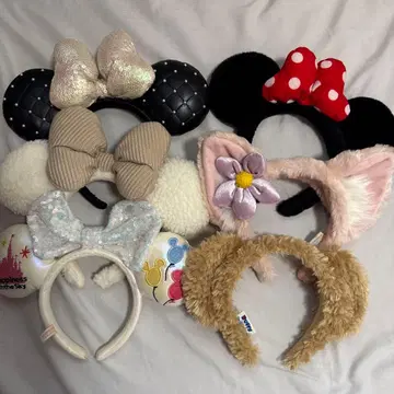 디즈니 머리띠 8개 세트