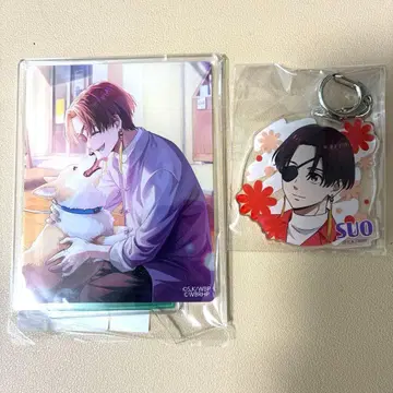 WIND BREAKER 소방준비 아크릴 스탠드 아크릴 키링