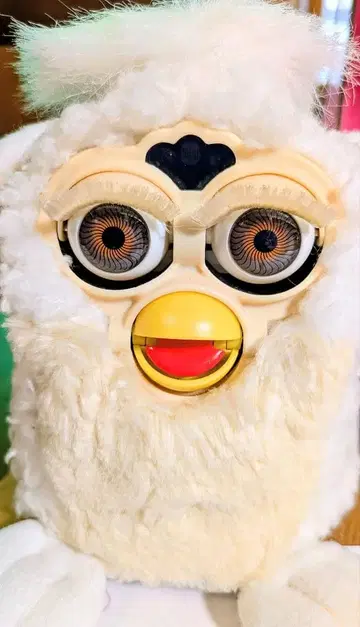 타이거사제 Furby 가동품! 화이트 1870