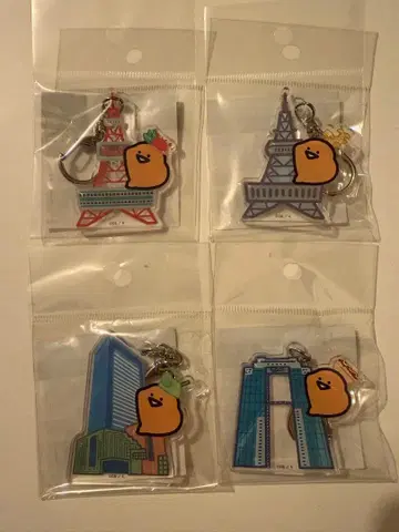 오분구토이잇쇼 전국 타워 대모험 젤리 씨 아크릴 키링