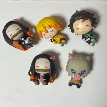 귀멸의 칼날 제일복권 쵸코놋코 무한열차편 잠꾸러기 쵸코놋코 피규어