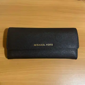 [ 새상품급 ] MICHAEL KORS 블랙 장지갑