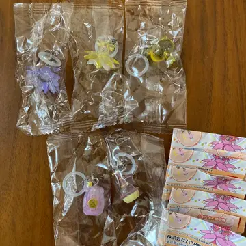 미사용 가챠 오쟈마녀 도레미 메지루시 액세서리 5 5종 세트