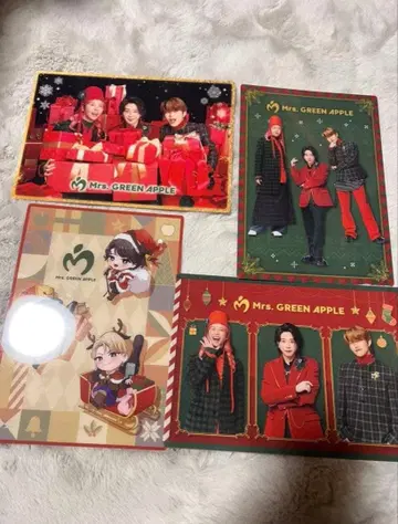 미세스 비주얼 보드 전 4종 세트