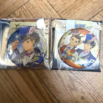 역전재판 캔뱃지 오도로키 호스케, 나루호도 류이치 중국 한정판