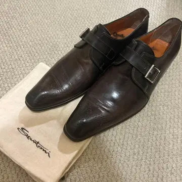 Santoni 남성용 가죽 신발 수납 가방 포함