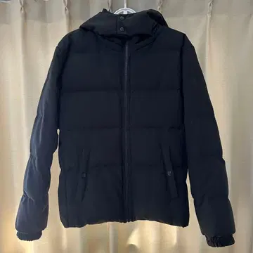 ITEMS URBAN RESEARCH의 블랙 다운 자켓