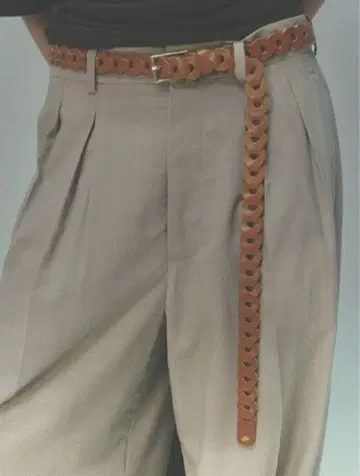 Llife LEATHER CHAIN BELT SIENNA 본체만