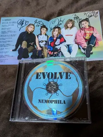 친필 사인 CD NEMOPHILA EVOLVE