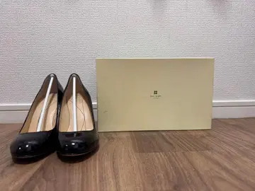 새상품 케이트 스페이드 kate spade 블랙 에나멜 힐 펌프스