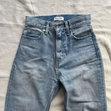 LAGUAGEM 스트레이트 데님 라이트 블루