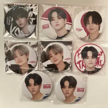 TREASURE 지훈 캔뱃지 8개 세트