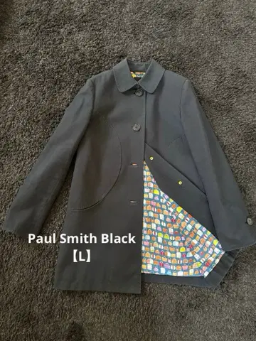 폴스미스 블랙 [ L ] 트렌치코트 블랙