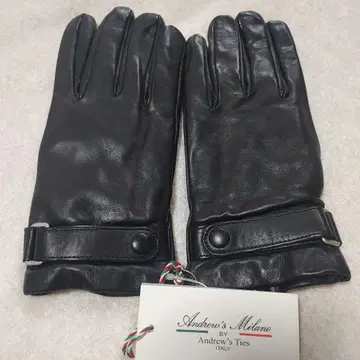 이탈리아 Andrew's Mirano 가죽 그로브 M 사이즈