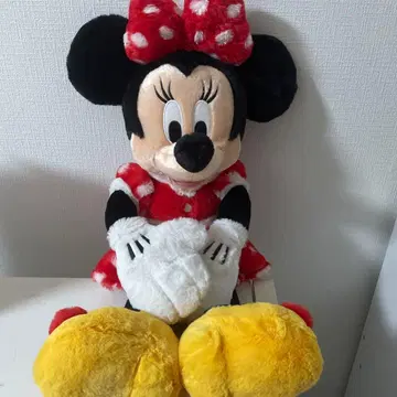 도쿄 디즈니 리조트 미니 마우스 플러피 플러시 봉제 인형