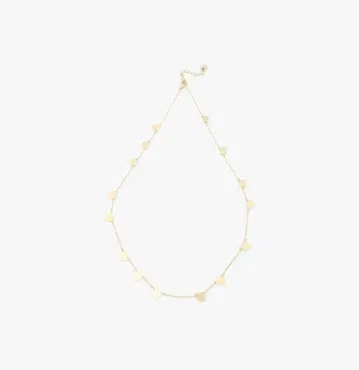 에네스베 하트 목걸이 골드