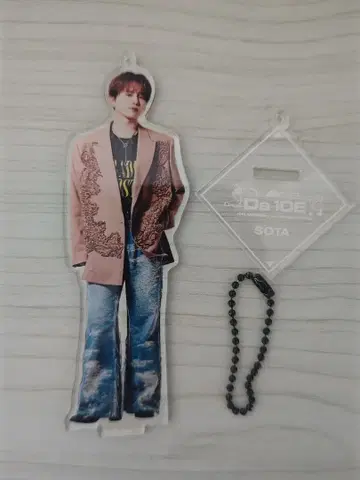 하나무라 소타 아크릴 스탠드 약 15cm 볼체인 포함