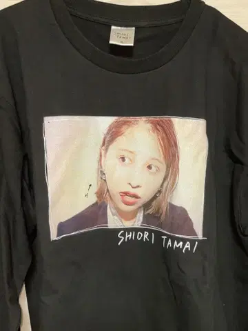 타마이 시오리 생일 굿즈 롱T 시오링