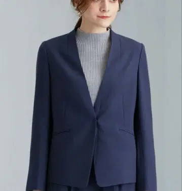 그린 라벨 빅 사이즈 46 소니 노카라 자켓 총 안감