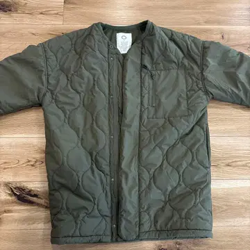 워크맨 M 퀼팅 코트 방풍 발수 스트레치 퀼팅 코트 카키