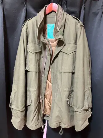 휴스턴 M65 탈부착 라이너 포함 올리브 S 사이즈