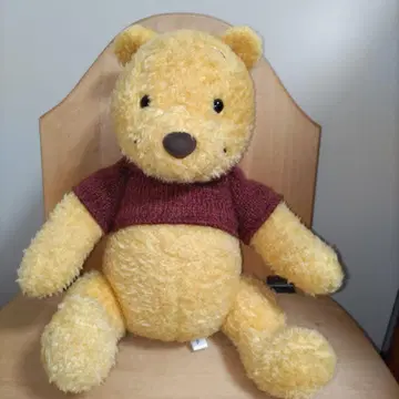 디즈니 리조트 곰돌이 푸 봉제 인형 당시 물품 가동