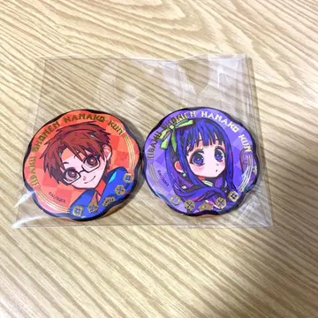 지박소년 하나코 군 주얼리 캔뱃지 아카네 아오이 아오이 아카네