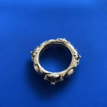 실버 장식적인 반지