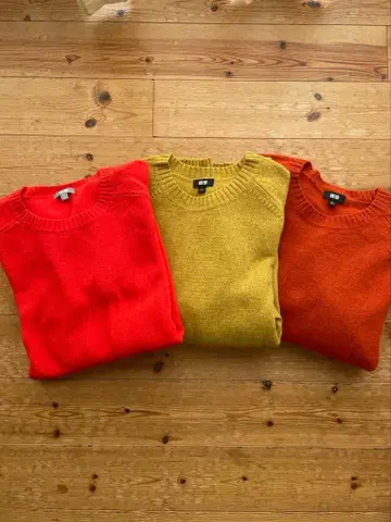 가격 인하! 유니클로 프리미엄 램스울 3종 세트