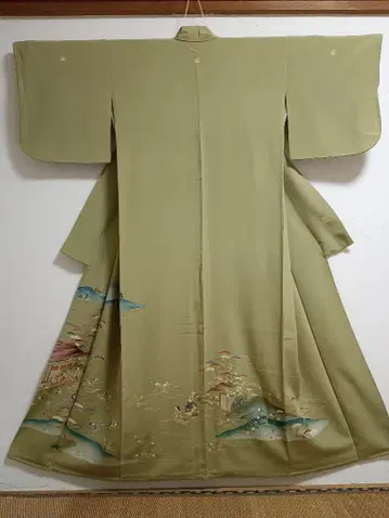 하나야나기류 삼중 문양 이로도메소데